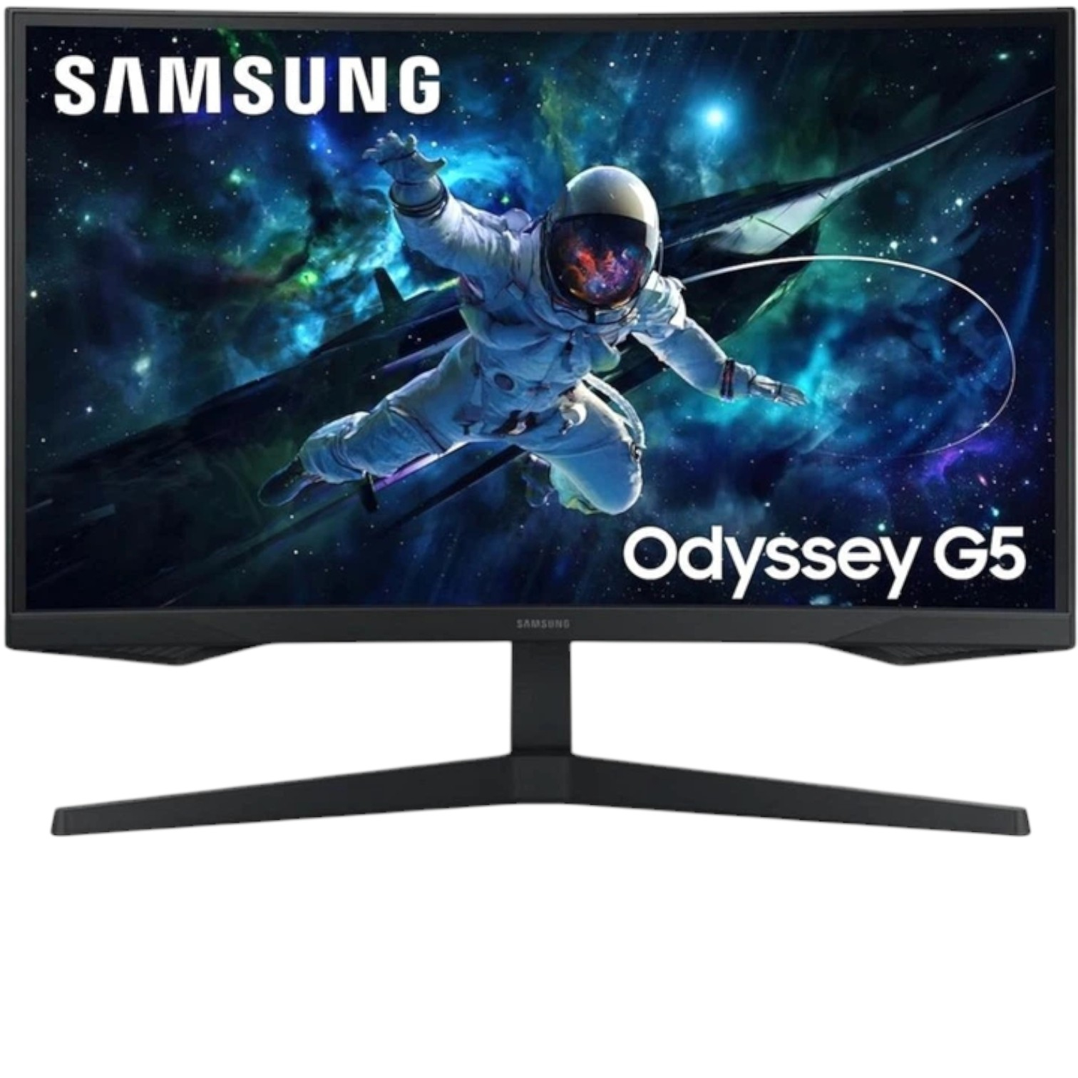 Монітор 27" ігровий Samsung Odyssey G5 S27CG550 2K / VA 1000R / 165Hz / 1ms / HDR10 / FreeSync Premium (LS27CG550EIXUA) Black NEW 00-00017370